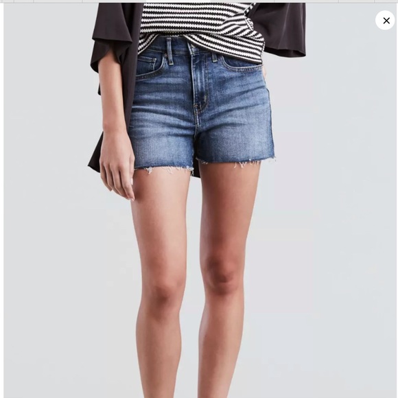 Levis Mile High Jean Shorts 